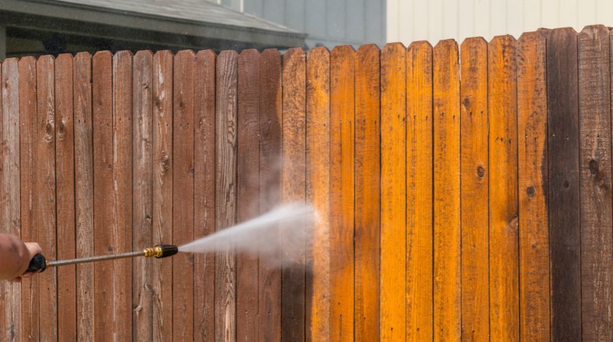 is staining your old wood fence worth it?